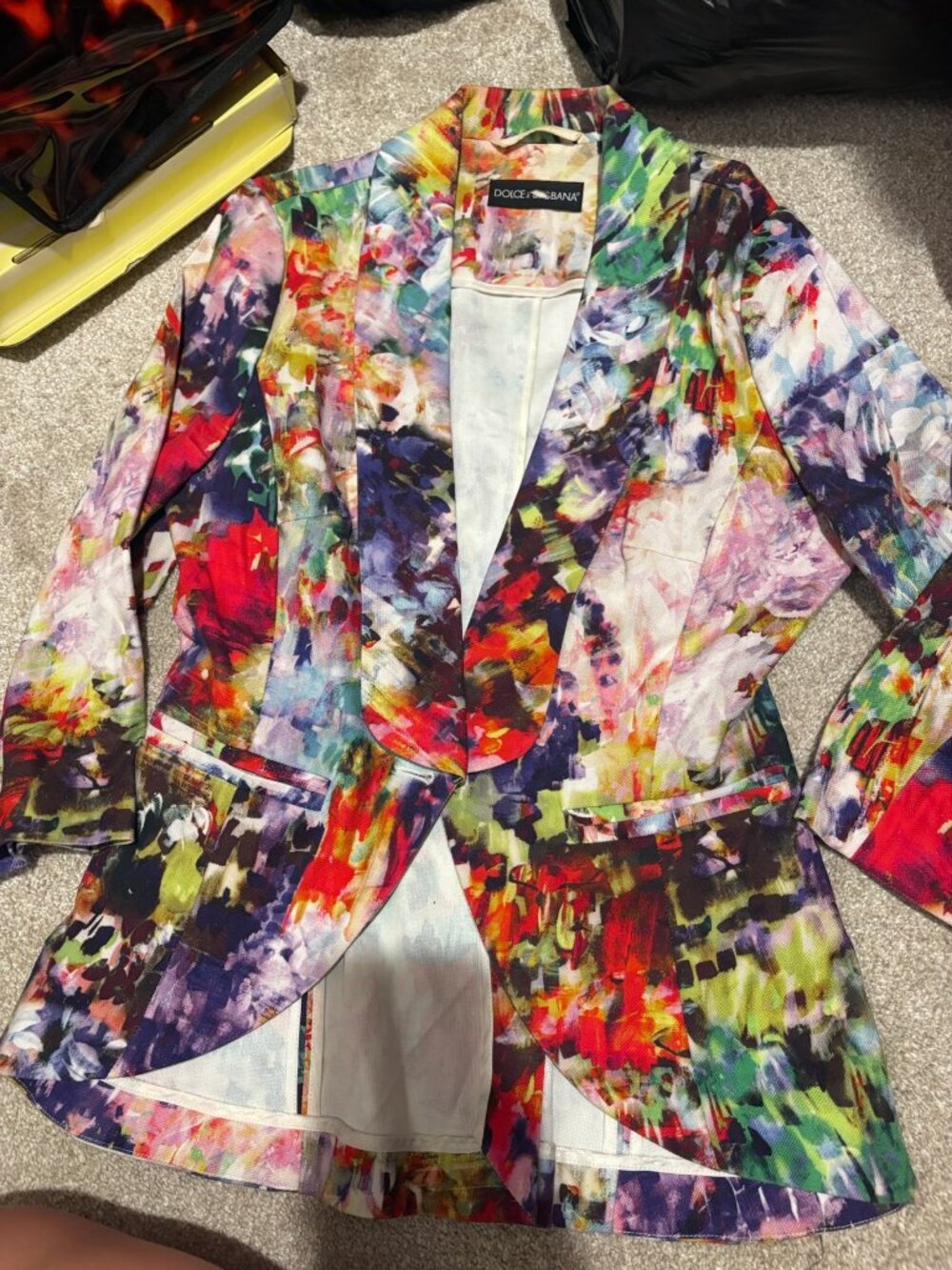 Dolce & Gabbana Floral Blazer Italian size 36